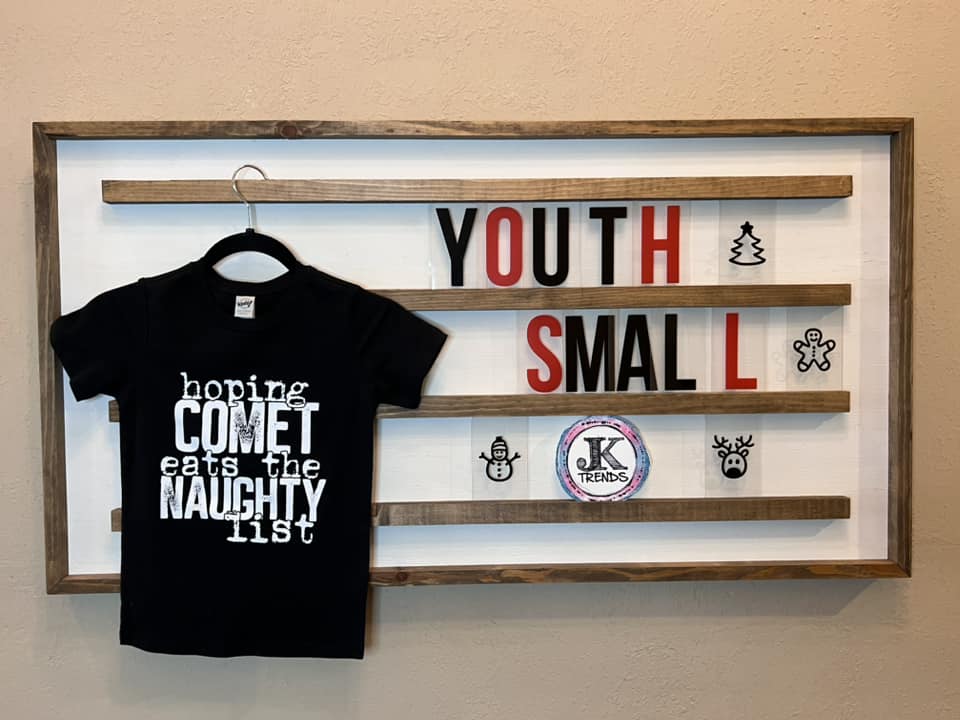 Hoping Comet Eats the Naughty List Youth Small