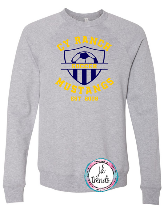 Cy Ranch Soccer 2024 Gameday Bella Canvas Sweatshirt