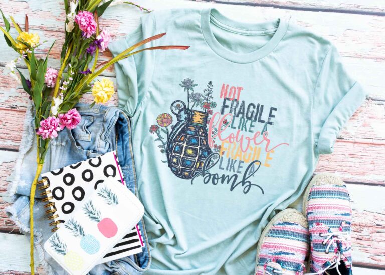 Not Fragile Like A Flower Fragile Like A Bomb