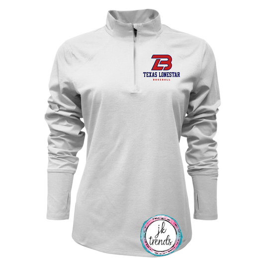 Lonestar Baseball TLB Ladies Quarter Zip