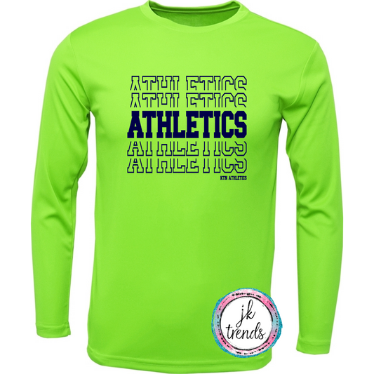 Athletics Stacked Dri Fit Long Sleeve Shirt