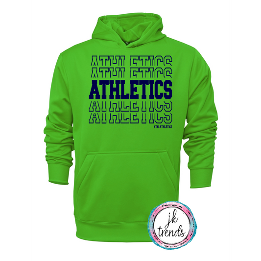 Athletics Stacked Dri Fit Performance Hoodie