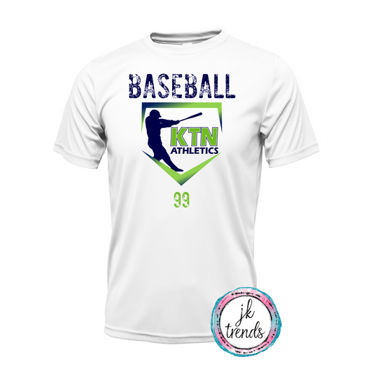 KTN Grunge Home Plate Dri Fit Short Sleeve Shirt