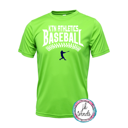 KTN Athletics Arched Laces Dri Fit Short Sleeve Shirt