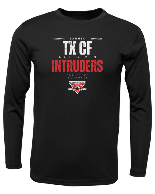 Earned Not Given Drifit Long Sleeve Shirt