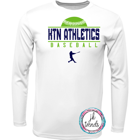 KTN Athletics Baseball Split Dri Fit Long Sleeve Shirt