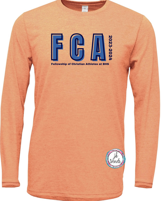 FCA Outlined Cotton Long Sleeve Shirt