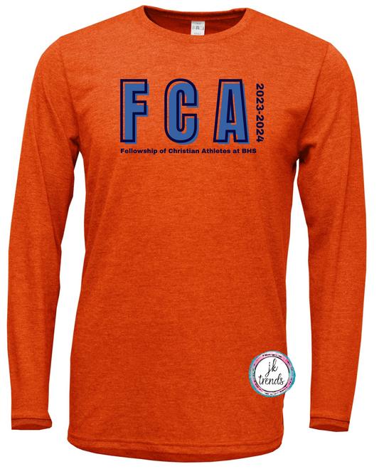 FCA Outlined Drifit Long Sleeve Shirt
