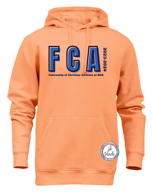 FCA Outlined Cotton Hoodie