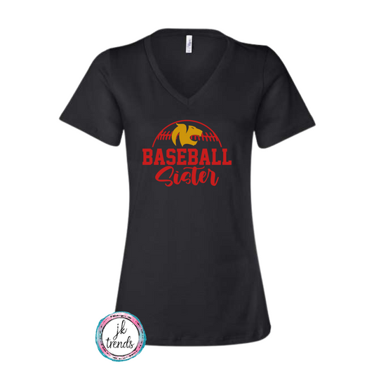 Northland Baseball Sister Ladies Bella Canvas Relaxed