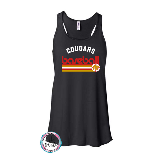 Northland Christian Cougars Retro Arch Tank Top