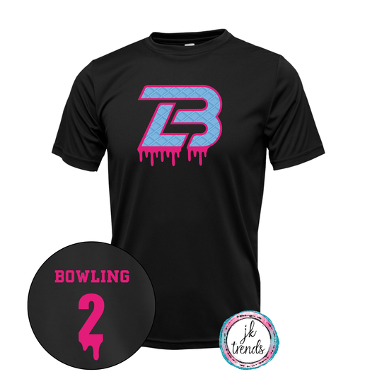 TLB Drip Waffle Short Sleeve Crew Neck