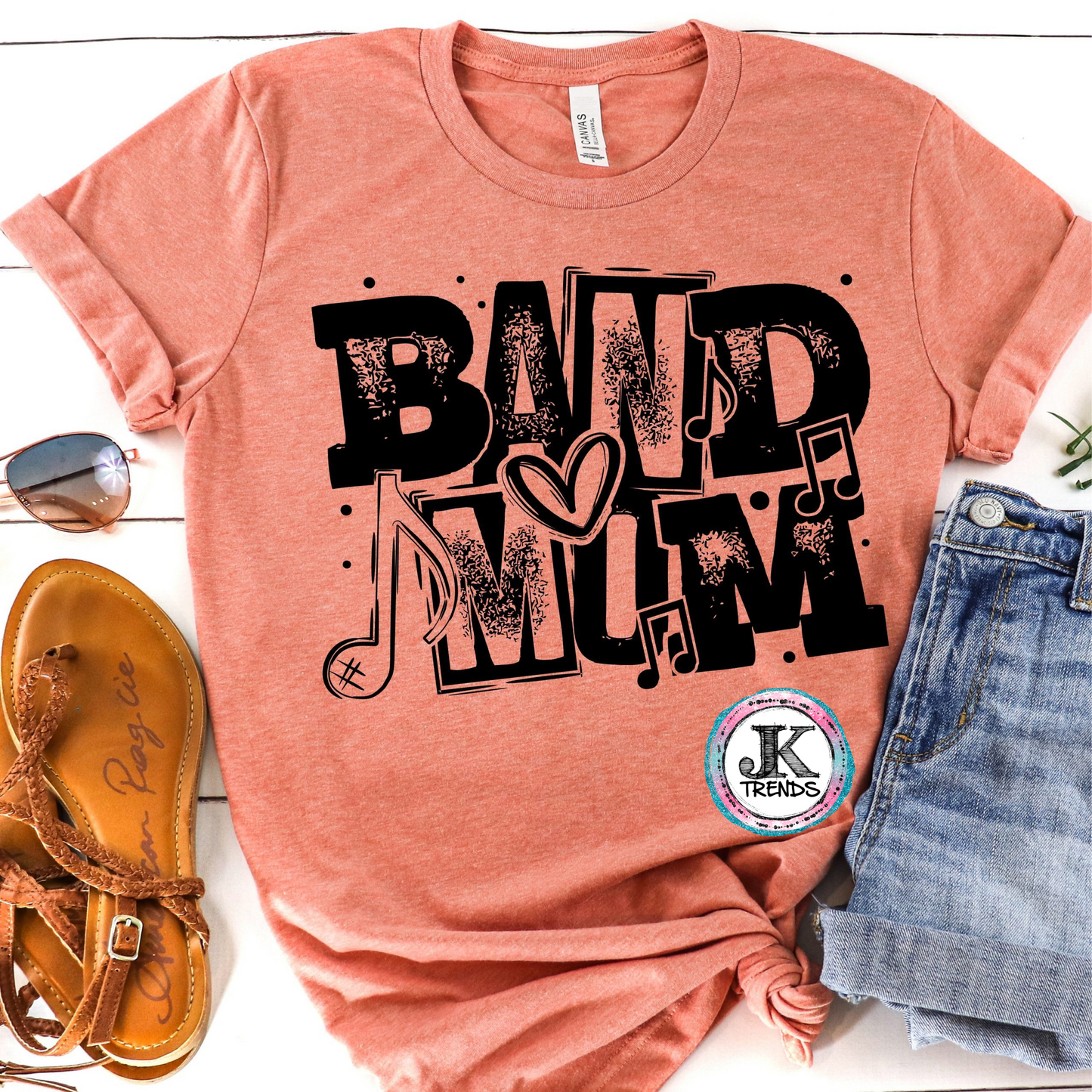 Band Mom Black Print