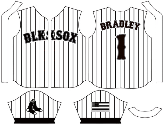 Blacksox Button up Jersey - Custom Order