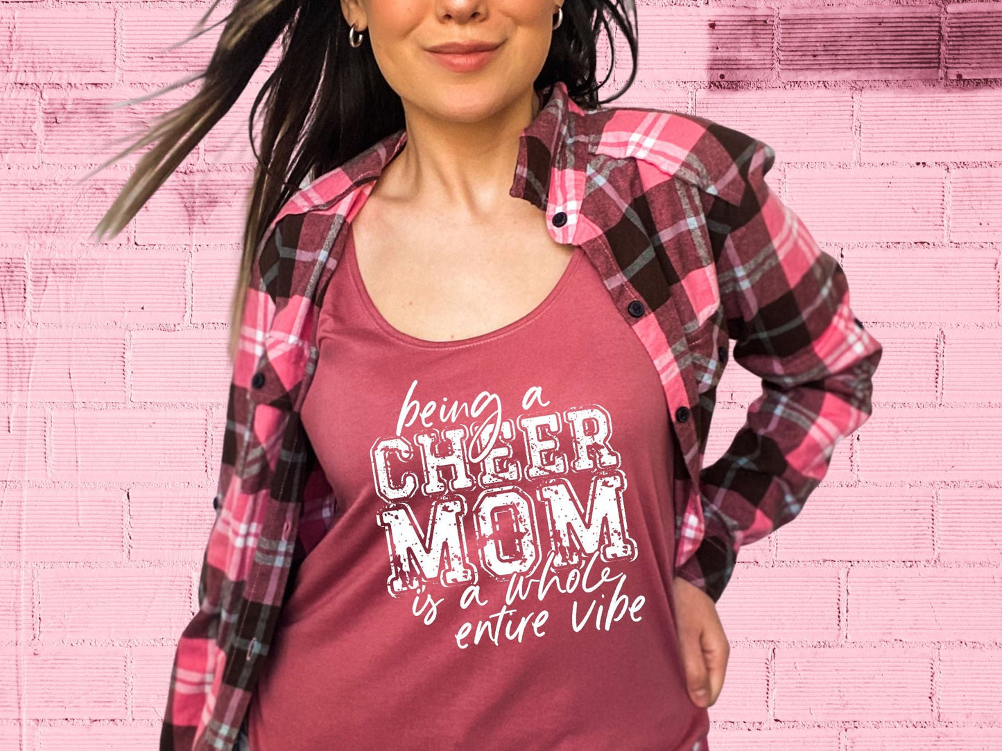 Being a Cheer Mom is a Whole Entire Vibe (short sleeve)