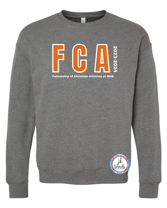 FCA Outlined Bella Canvas Sweatshirt