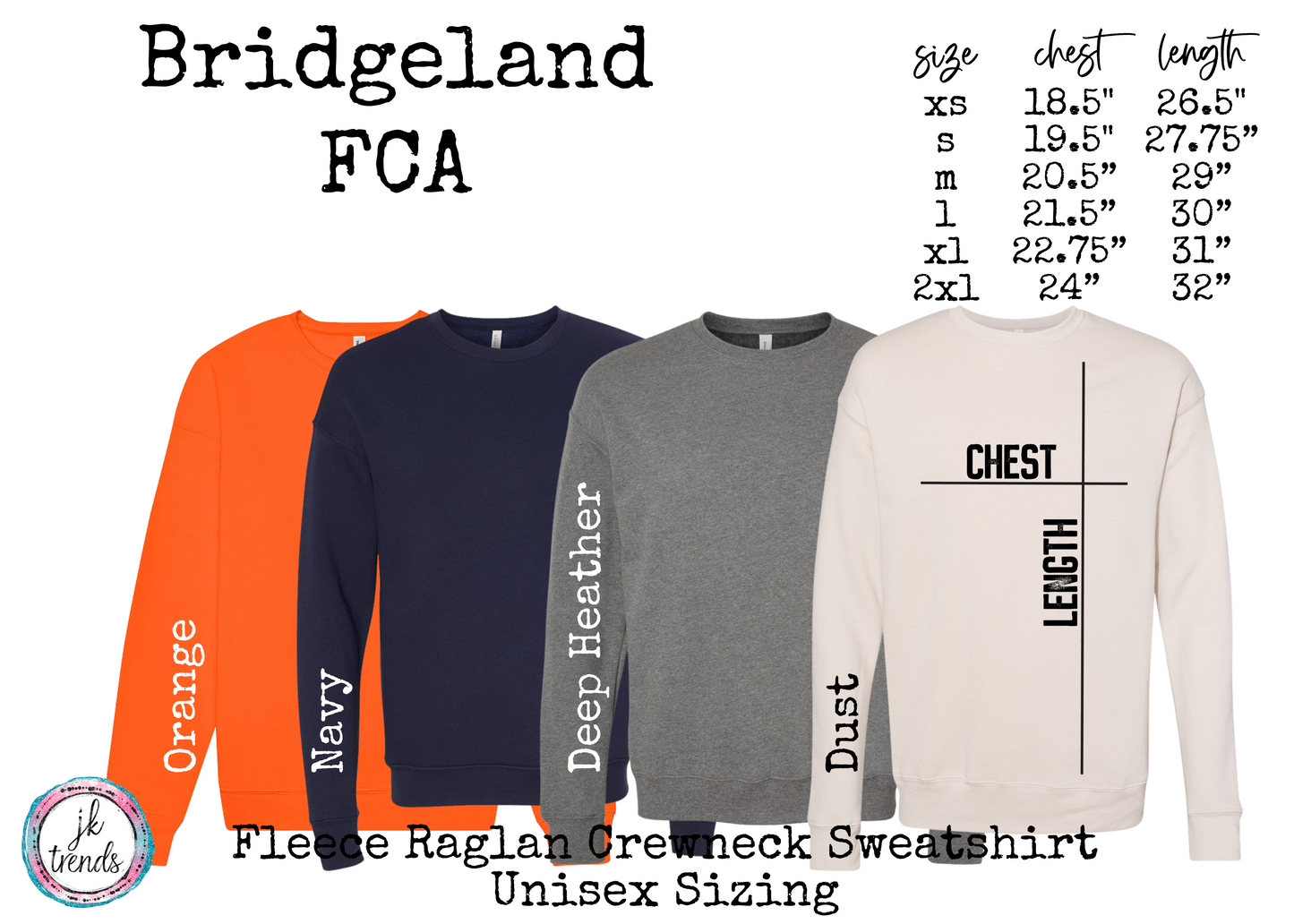 FCA Rise Bella Canvas Sweatshirt