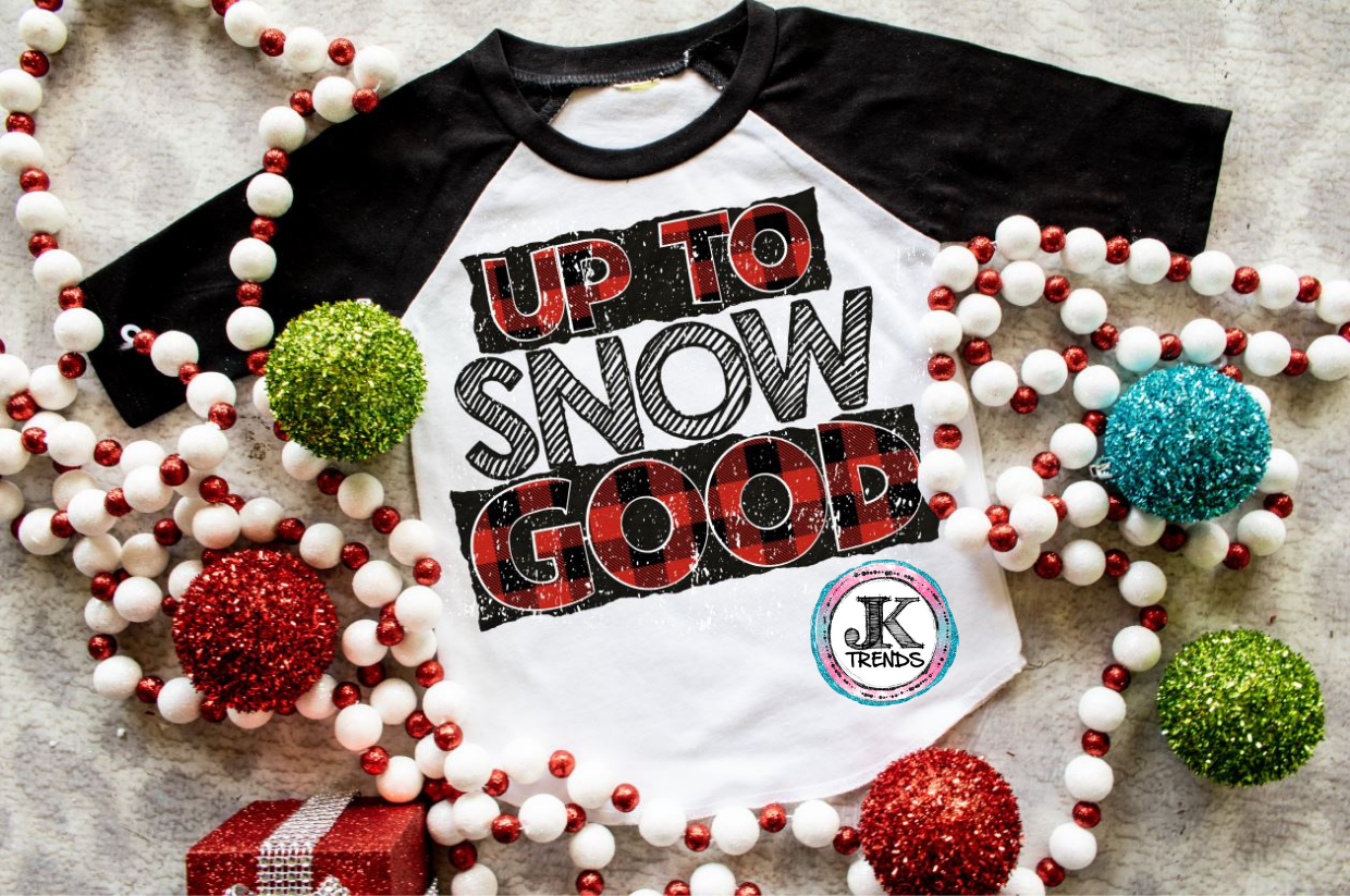 Up to snow good (short sleeve) YOUTH ❄️