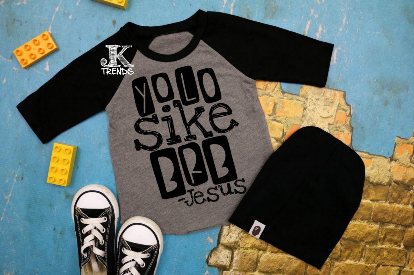 Yolo Sike BRB Jesus (short sleeve) YOUTH ⛪