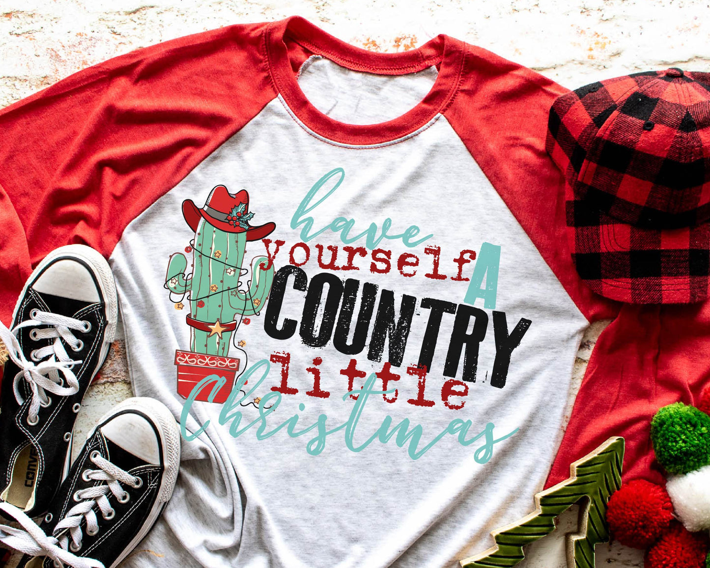 Have Yourself A Country Little Christmas (short sleeve) 🎄