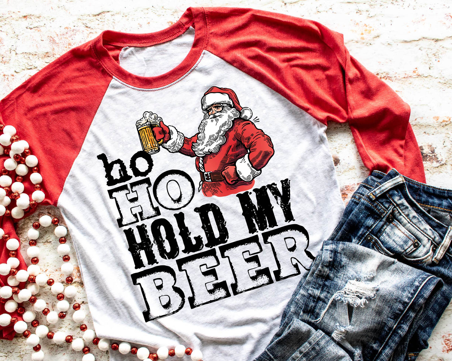 Ho Ho Hold My Beer (short sleeve) 🎄