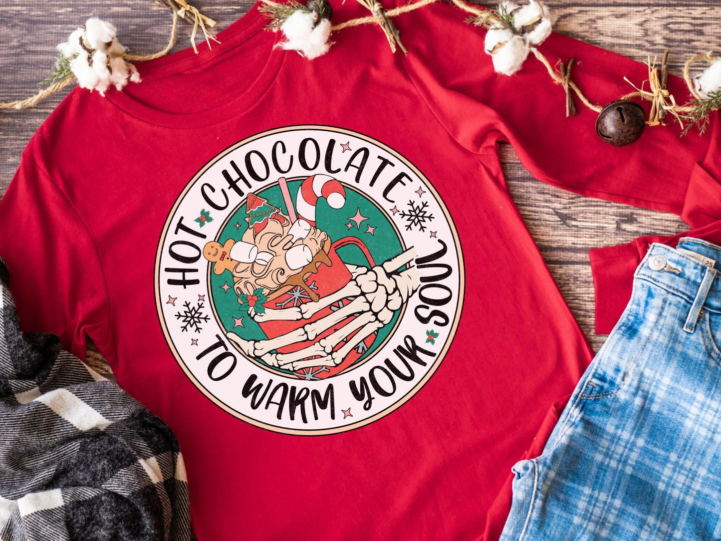 Hot Chocolate To Warm Your Soul (short sleeve) 🎄