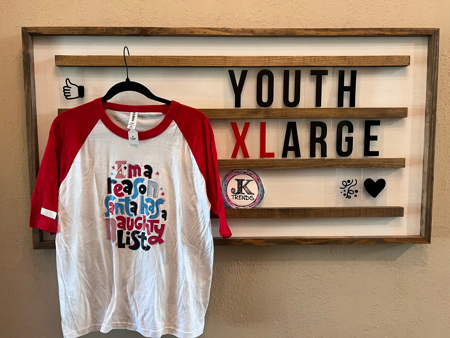 I'm A Reason Santa Has a Naughty List Youth XLarge