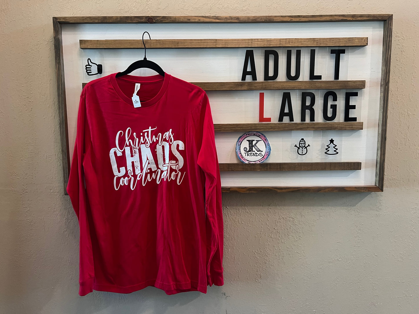 Christmas Chaos Coordinator Adult Large