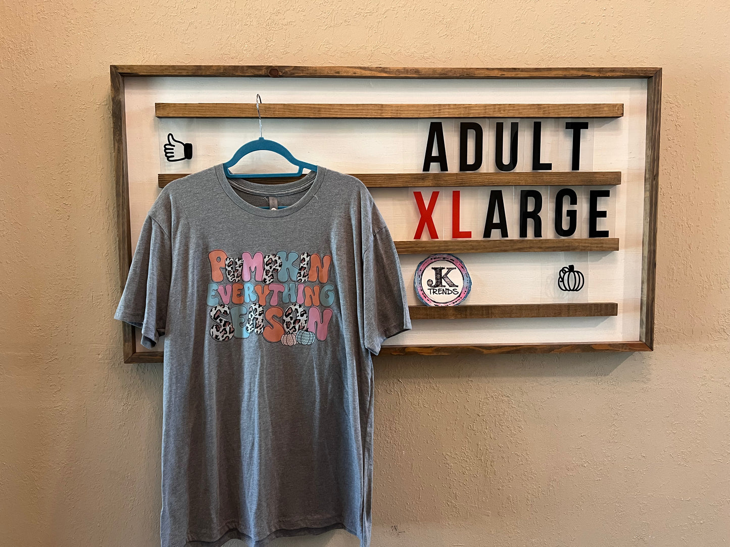 Pumpkin Everything Season Adult XLarge