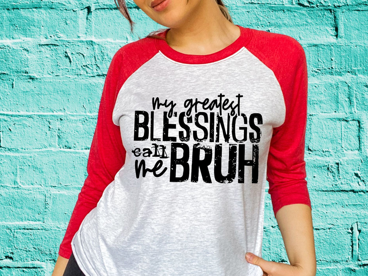 My Greatest Blessings Call Me Bruh🤱(short sleeve)