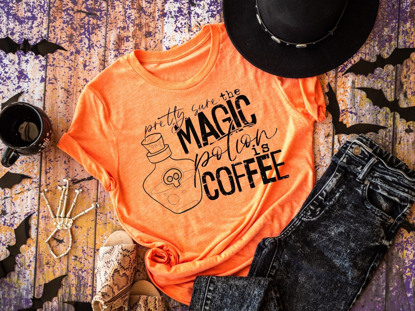 Pretty Sure the Magic Potion is Coffee 🎃