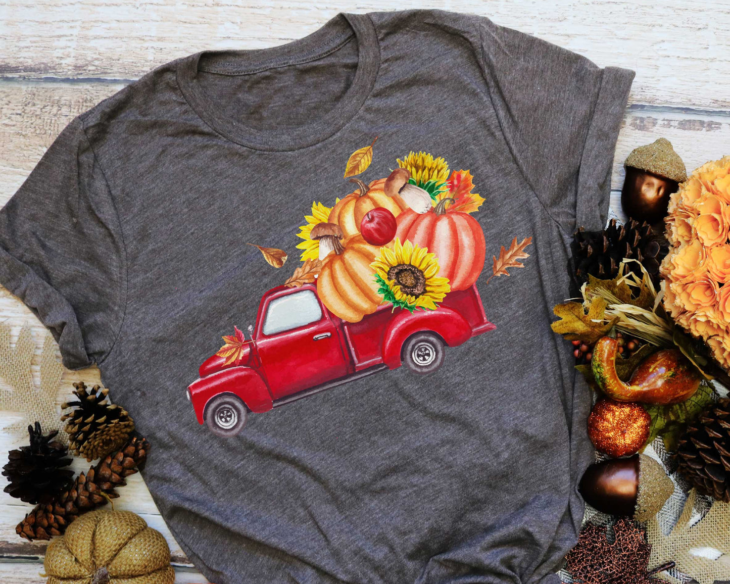 Red Pumpkin Truck
