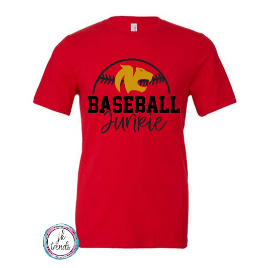 Cougars Baseball Junkie Bella Canvas