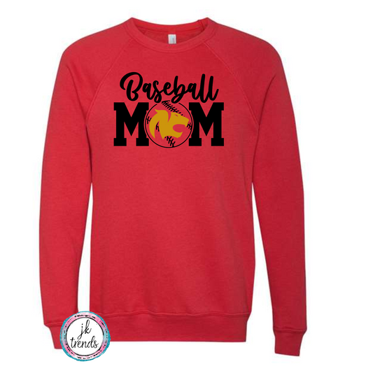 Northland Baseball Mom Bella Canvas Sweatshirt
