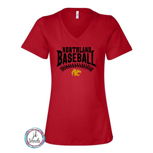 Northland Christian Arched Lace Ladies Bella Canvas Relaxed