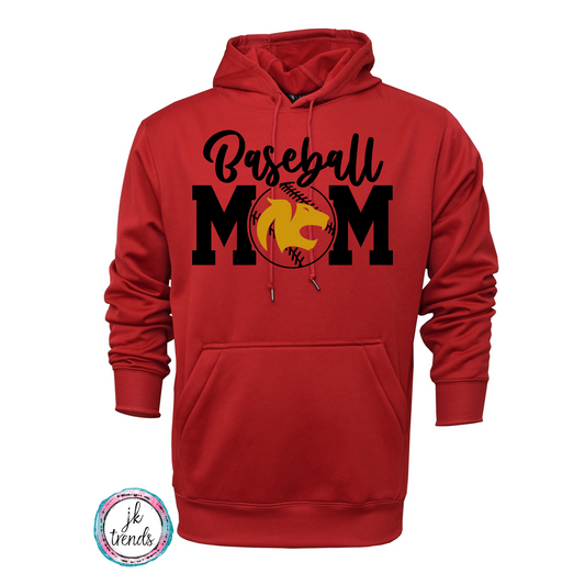Northland Baseball Mom Hoodie Sweatshirt