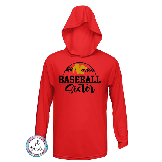 Northland Baseball Sister Long Sleeve Hooded Drifit