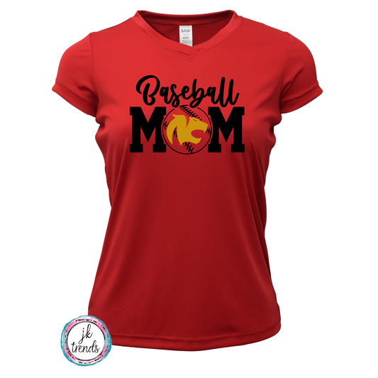 Northland Baseball Mom Ladies Drifit Short Sleeve