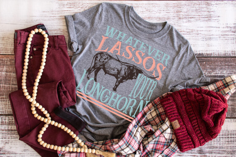 Whatever Lassos Your Longhorns