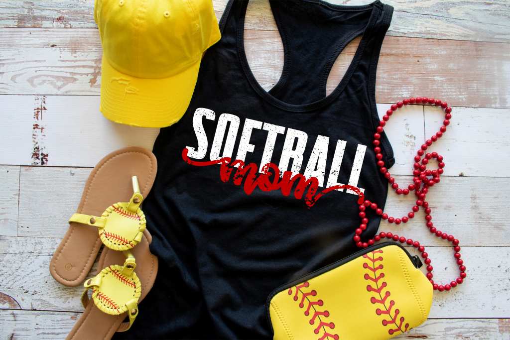 Softball Mom (short sleeve) 🥎