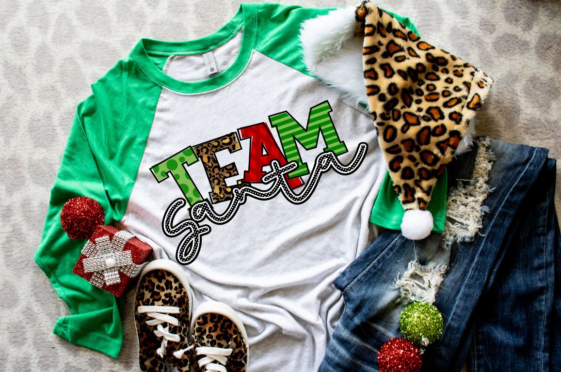 Team Santa (short sleeve)YOUTH 🎄
