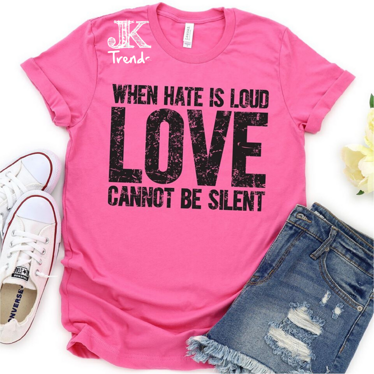 When Hate Is Loud Love Cannot Be Silent