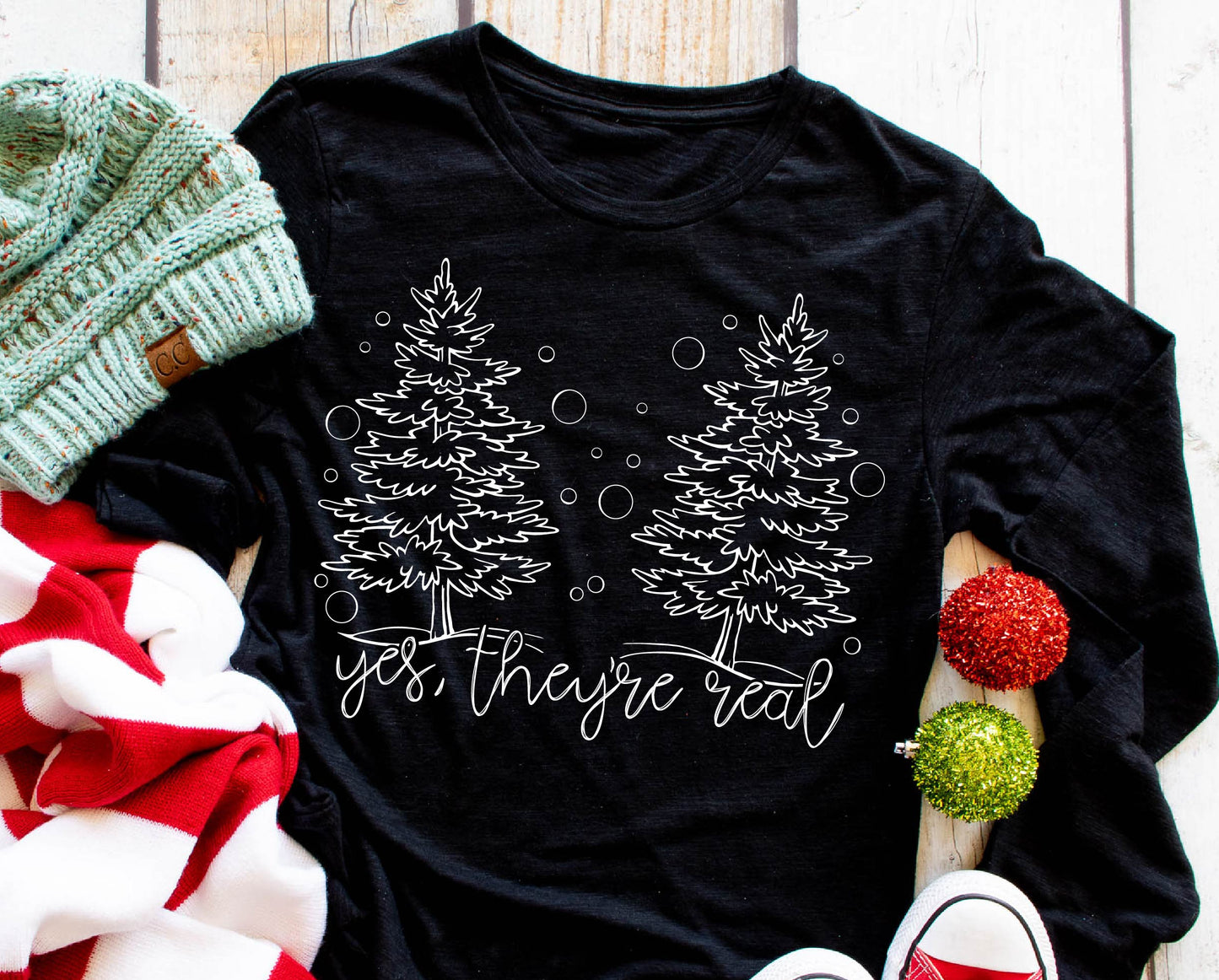 Yes They're Real (short sleeve) 🎄