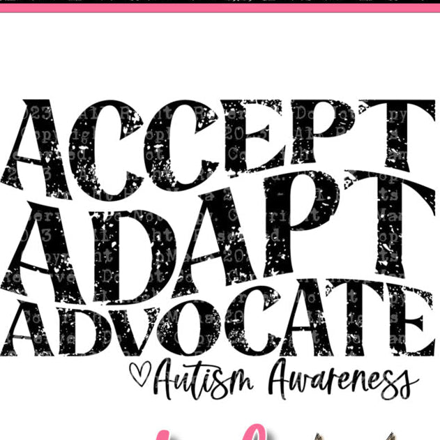 Accept Adapt Advocate (short sleeve)