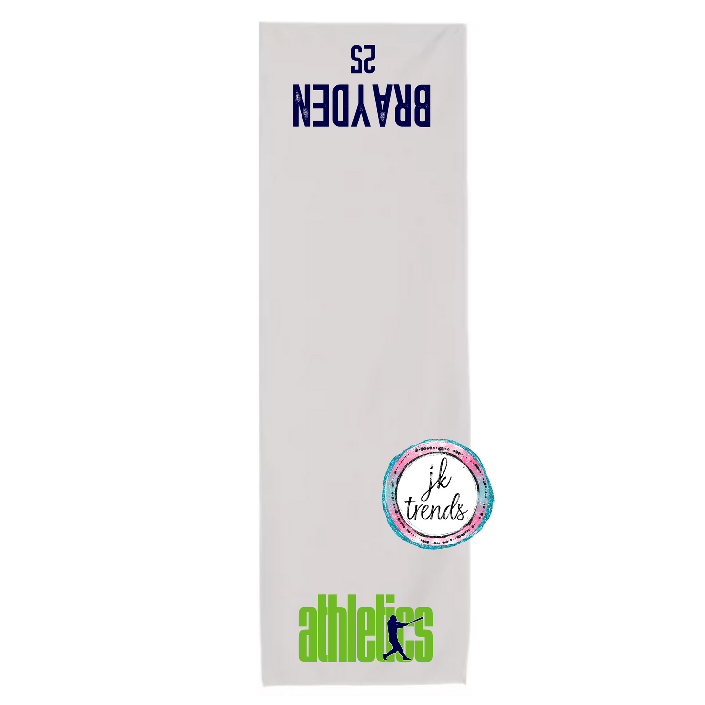 Athletics Block Knockout Player Cooling Towel