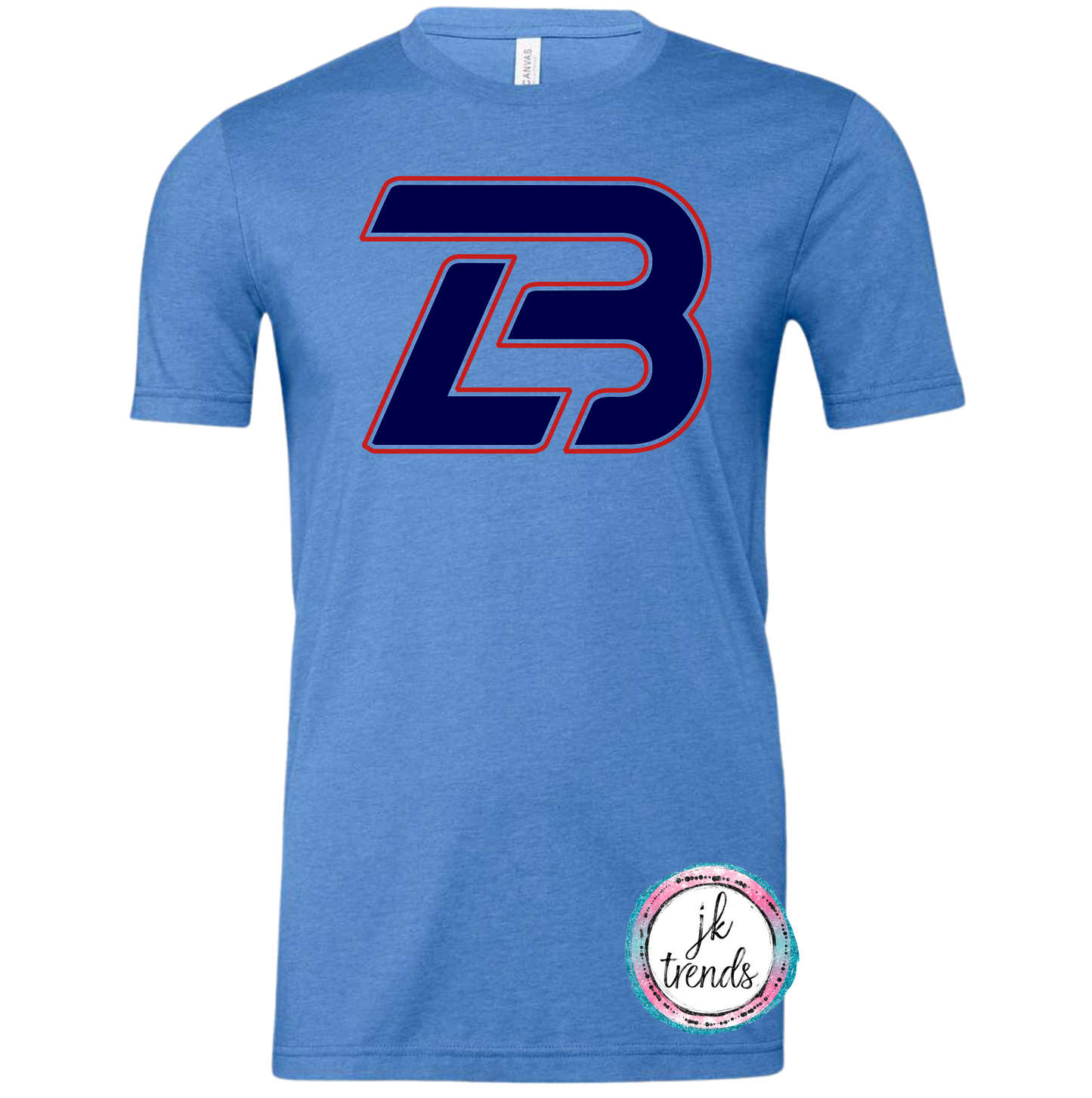 Lonestar TLB Sleeve Bella Canvas Crew Neck