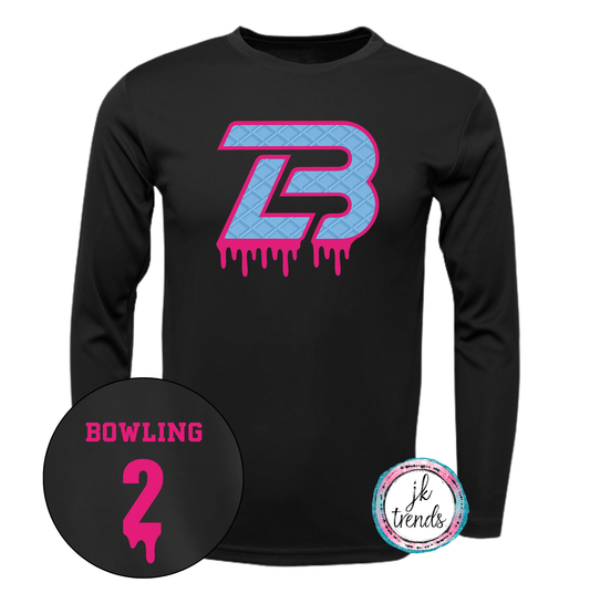 TLB Drip Waffle Long Sleeve Crew Drifit