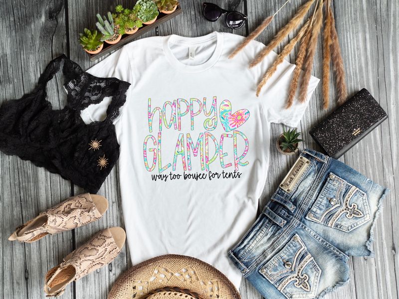 Happy Glamper Way to Boujee For Tents