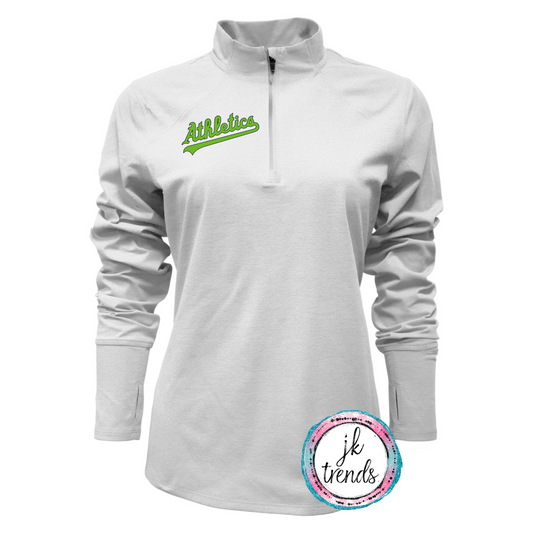 KTN Athletics Script Ladies Quarter Zip Pull Over