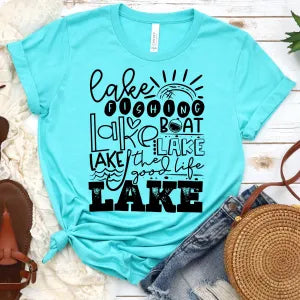 Lake Fishing Lake Boat Lake Good Life Lake